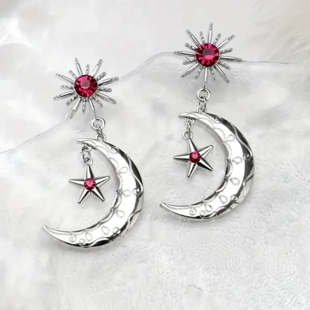 Moon Star Earrings